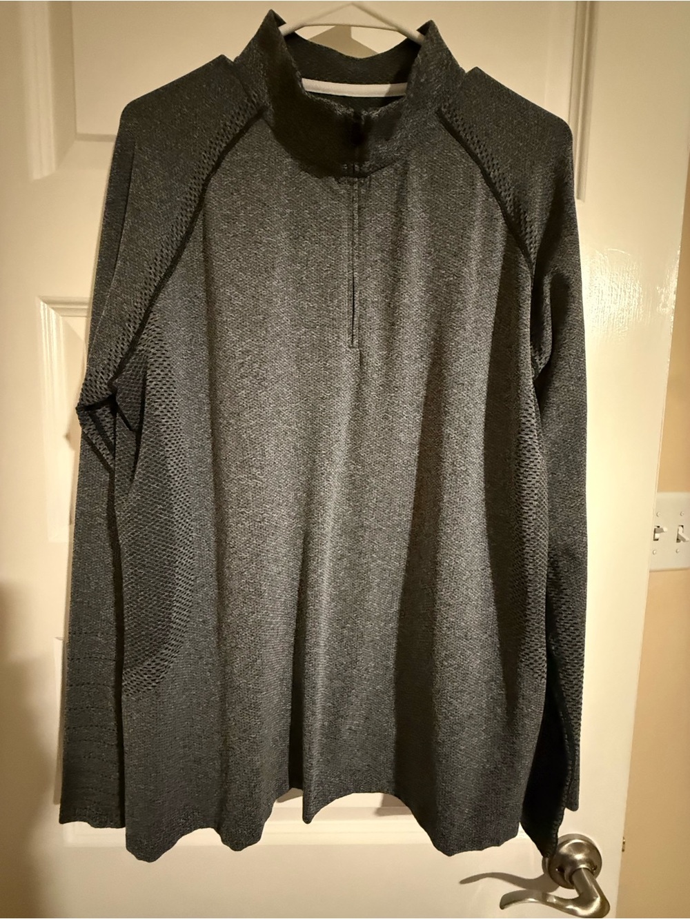 Women’s Charcoal Gray Quarter-Zip Sweater